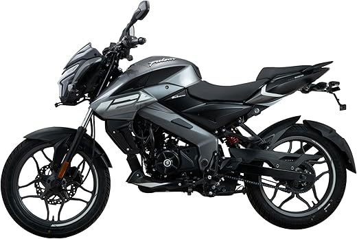 Bajaj Pulsar Ns 125 Ug Motorcycle/Motorbike - Gloss Pewter Grey - Ex-Showroom