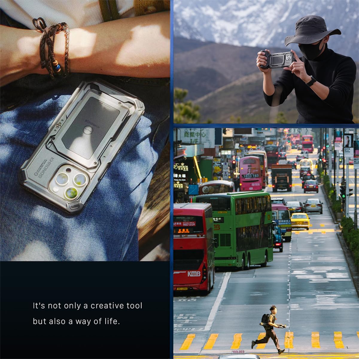 Tilta Khronos Ultimate Kit Compatible with iPhone 15 Pro Max | Cooling System/LED Light/Wooden & PD Focus Handle/SSD Holder Included | TK-IP15-PMD-SG (Space Gray, Pro Max)