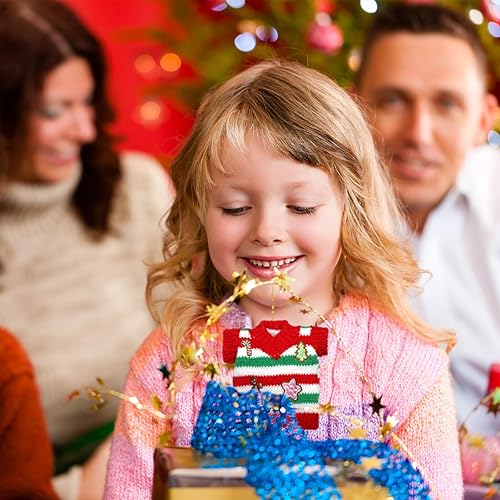 Miniatura 3 de Accesorios de elfo de Navidad, conjunto de accesorios de ropa de Navidad, conjunto de suéter de muñeca de elfo, ropa de punto, alce, árbol de