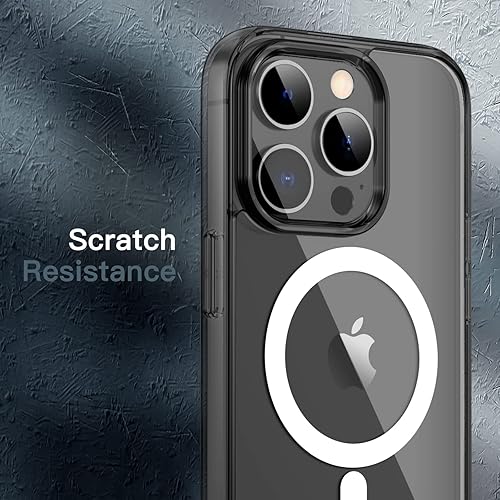 Miniatura 7 de JETech Funda magnética para iPhone 13 Pro Max de 6.7 pulgadas, compatible con carga inalámbrica MagSafe, a prueba de golpes, parte trasera
