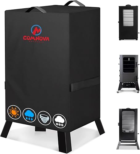 Comnova - Funda para ahumador eléctrico de 40 pulgadas, 600D, para fumadores Masterbuild, resistente al agua, cubierta vertical para ahumadores para