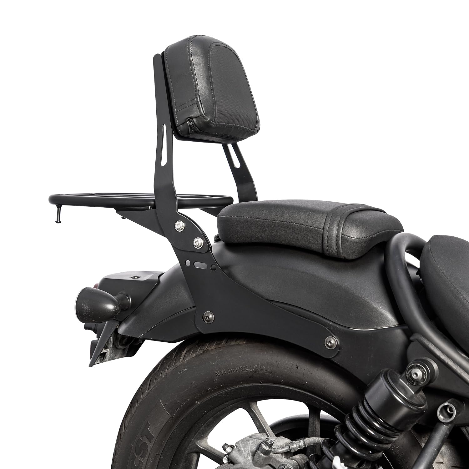 Respaldo Desmontable Passeneger Sissy Bar con Portaequipajes Trasero para Rebel CMX500 CMX300 CMX 500 300 2017-2026