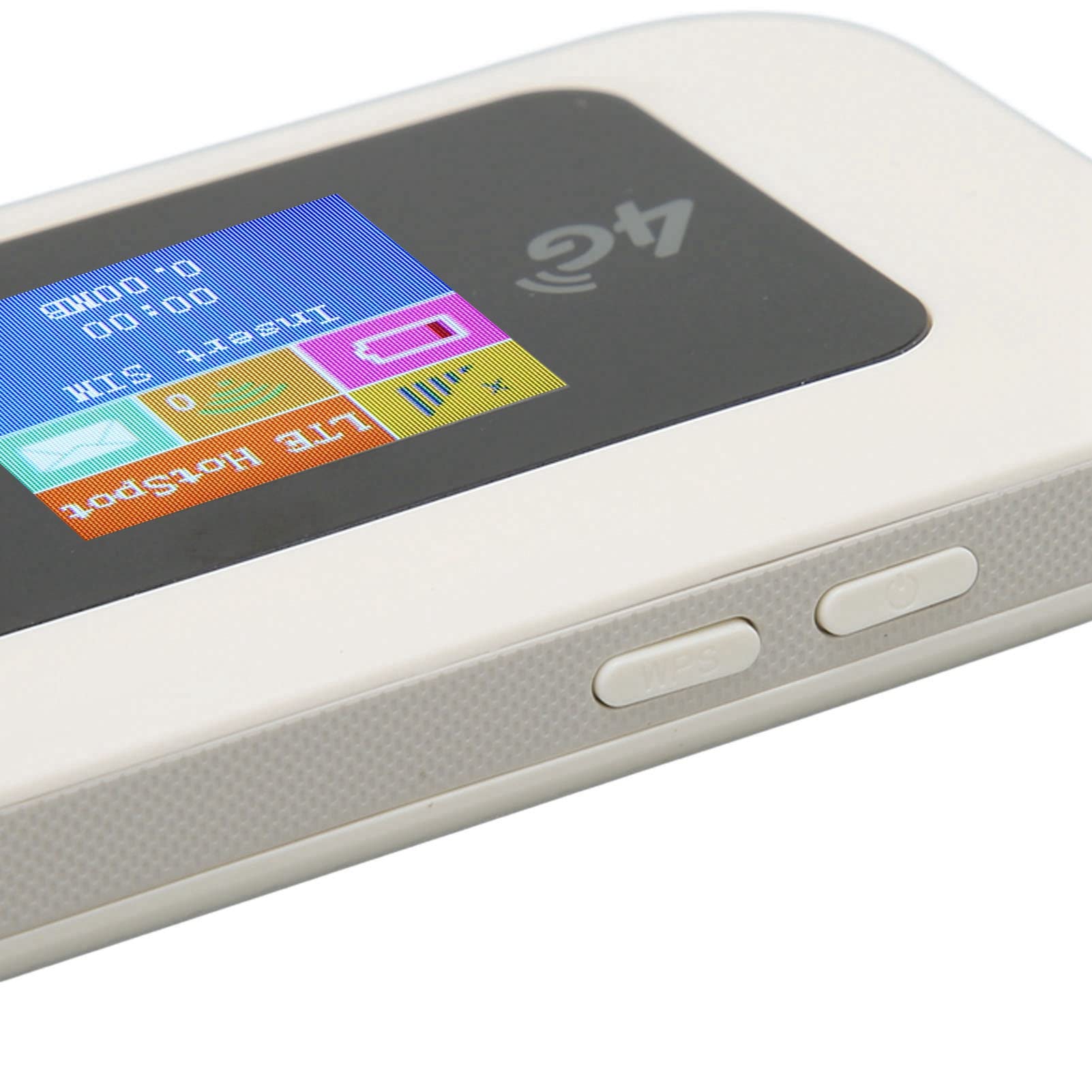 Router Mobilny 4G LTE, D523 4G LTE Mobilny Hotspot WiFi 150 Mb/s Przenośne Urządzenie WiFi z Gniazdem Karty SIM do Obsługi Podróży B1/B3/B5/B8 Band