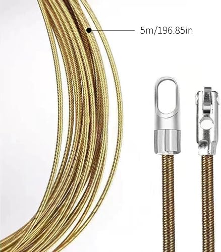 Miniatura 9 de Shakven Herramienta de dispositivo de roscado de cable universal  Extractor de cable de cinta de pescado, extractor de enhebrador de cable