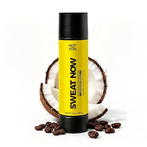 Hot Vita Gel Sweat Now  Gel de sudor que mejora el entrenamiento, promueve el calentamiento y ayuda a intensificar el entrenamiento, fabricado con