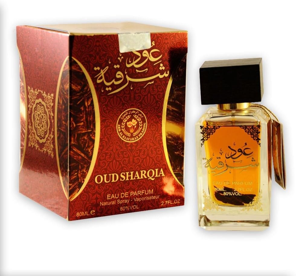 Al Zafraan OUDH Sharqia 80ml Eau Da Parfum Attar Arabian Perfume From UAE