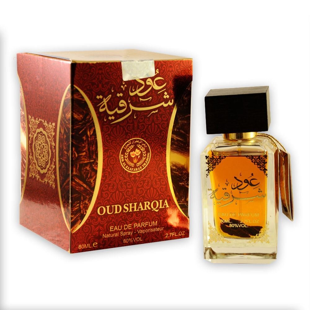 Al Zafraan OUDH Sharqia 80ml Eau Da Parfum Attar Arabian Perfume From UAE by Unknown