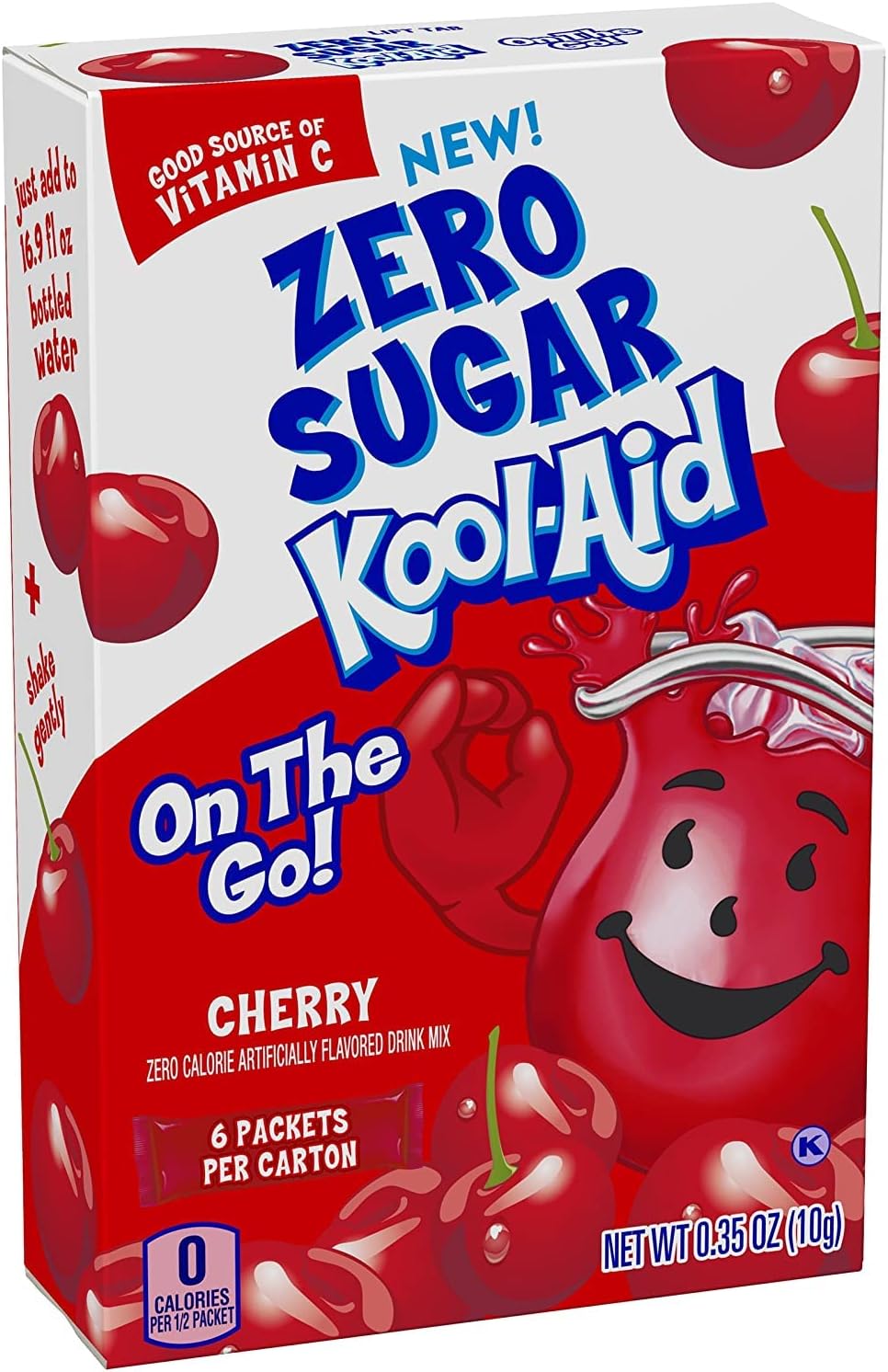 Sugar-Free Cherry On-The-Go Powdered Drink Mix 6 Count