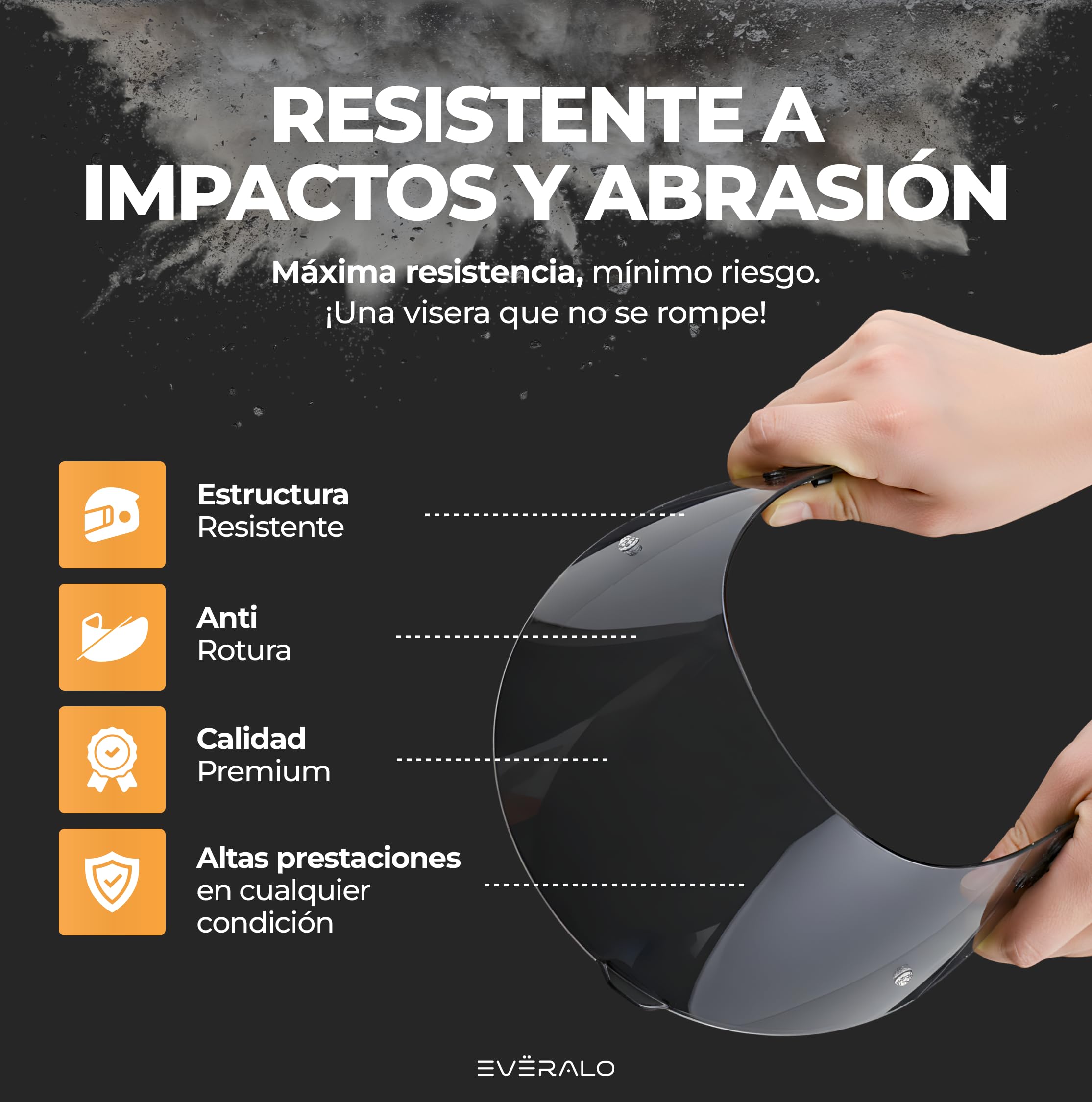 Visera compatible con Scorpion Exo 520-1400 - 391 - R1 Air (Cromo Espejo) - 4