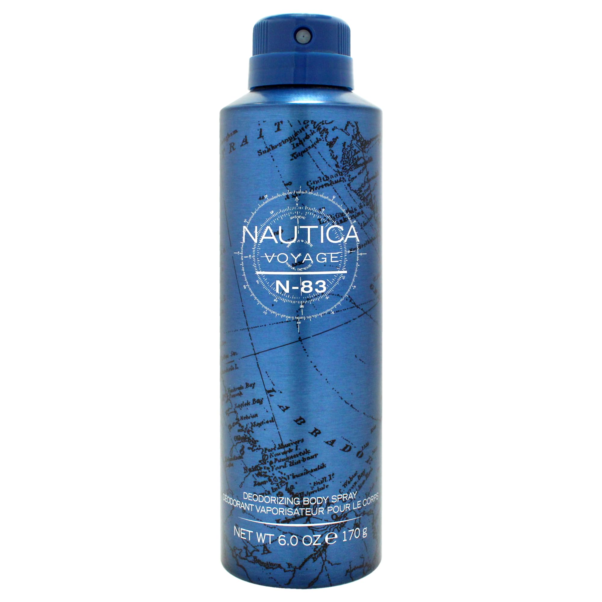 Nautica Voyage N-83 Deodorant Spray, 177 Milliliters