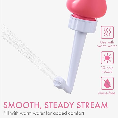 Miniatura 7 de Cynpel Peri Bottle - El bidé original portátil en forma de botella para el cuidado femenino esencial para el posparto y tratamiento de hemorroides 1