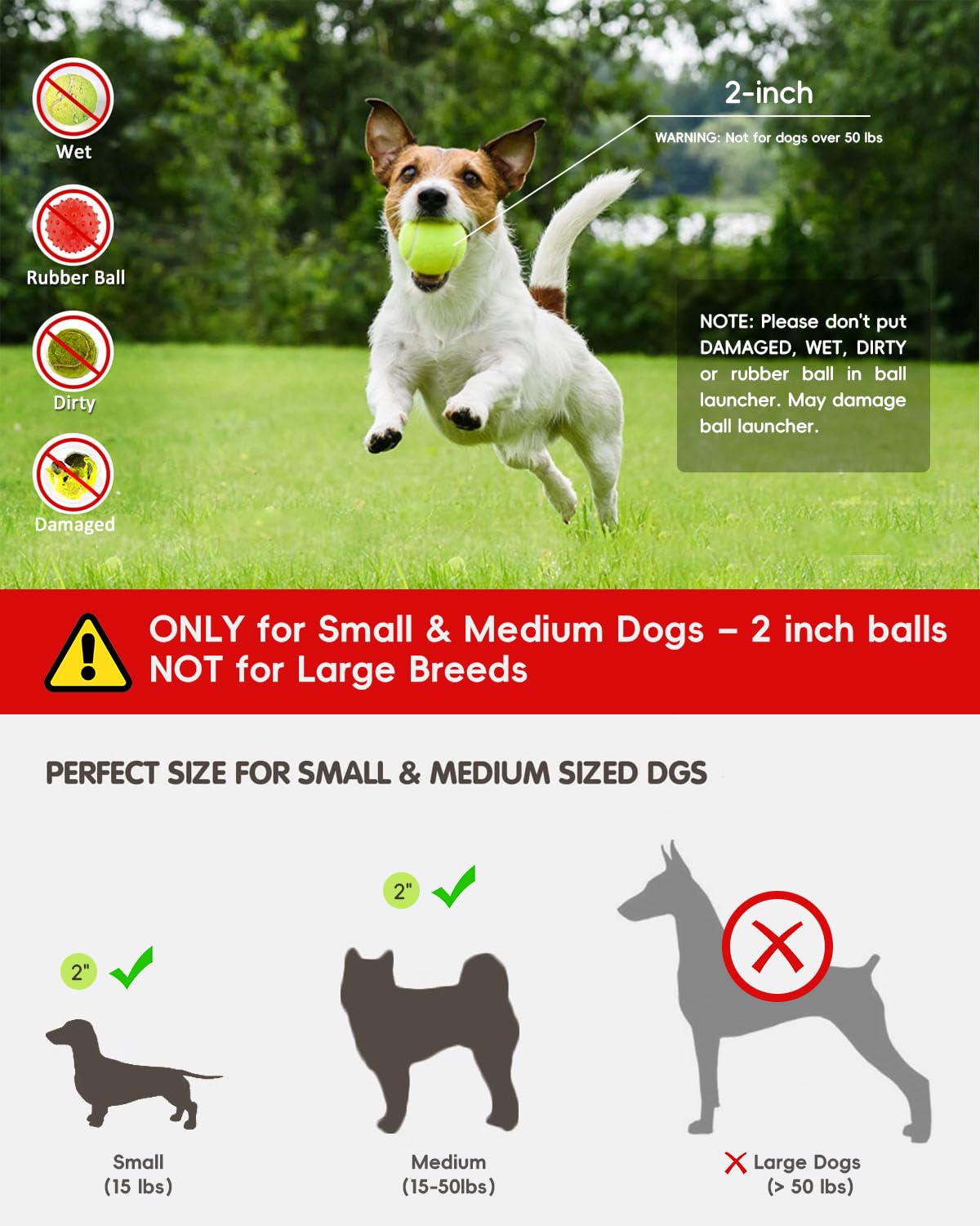 Lanceur de balle automatique pour chiens, lanceur de balles pour chiens avec 12 balles de tennis, lanceur de balles pour chiens de grande taille, lanceur de balle de tennis pour petits chiens, machine