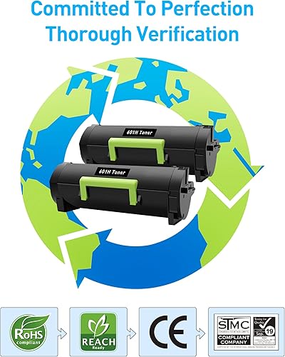 Miniatura 4 de 60F1H00 601H Cartucho de tóner compatible de repuesto para Lexmark 601H 60F1H00 para MX310dn MX611de MX611dhe MX610de MX511de MX410de MX511dhe