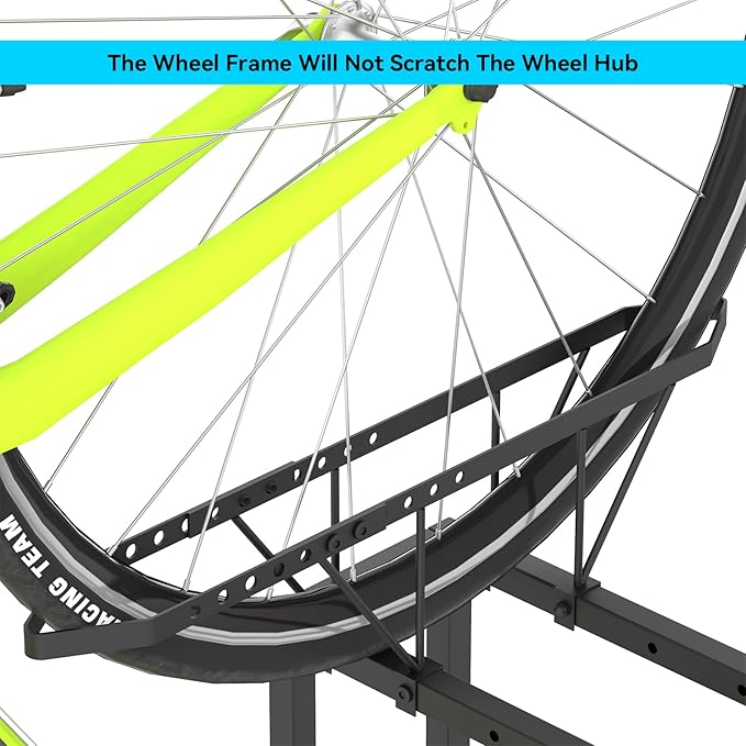 Soporte para bicicletas vertical YBING, para 4 bicicletas, de Metal miniatura 4