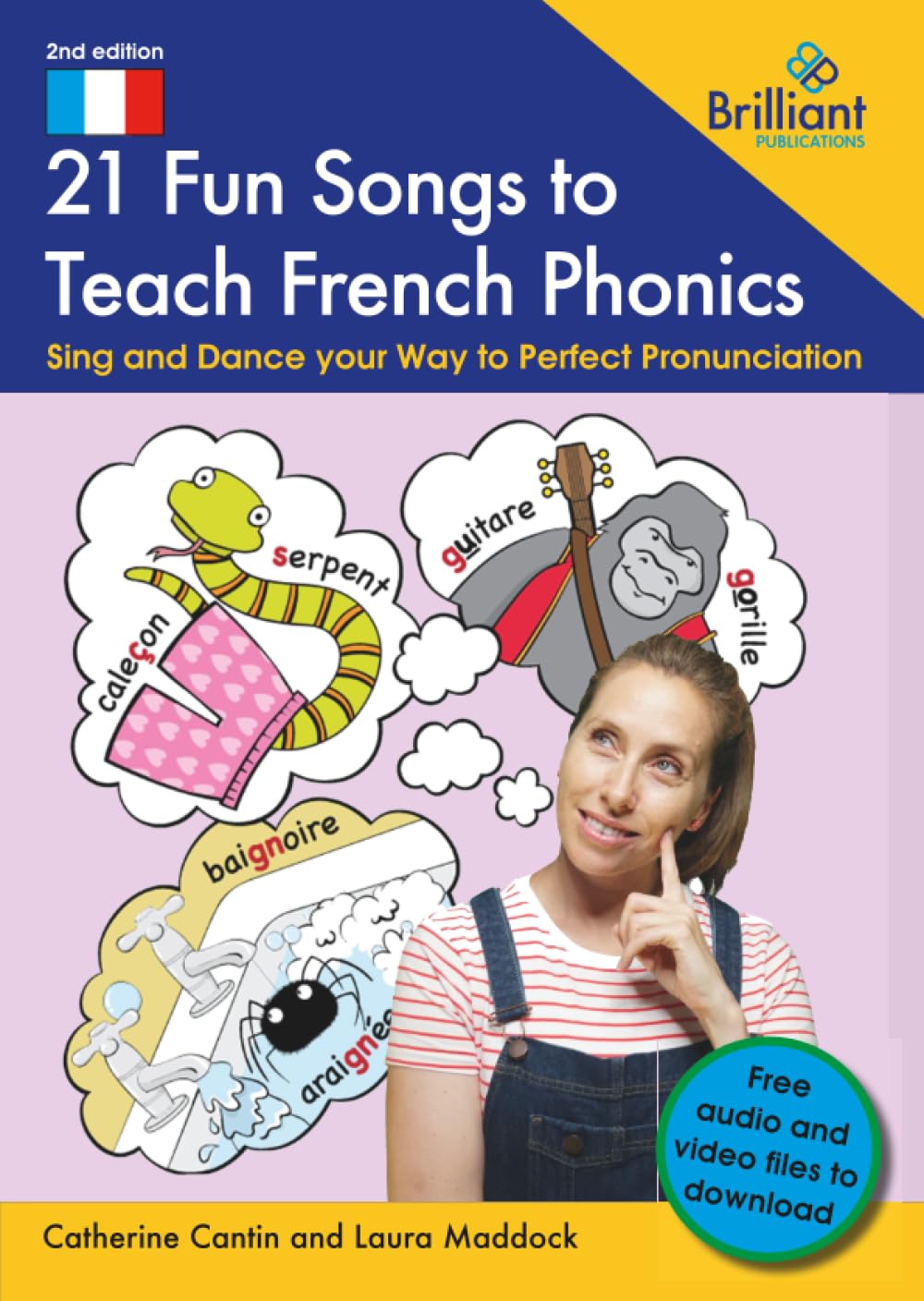21 Fun Songs toTeach French Phonics by Catherine Cantin, Laur... - 9781783173587
