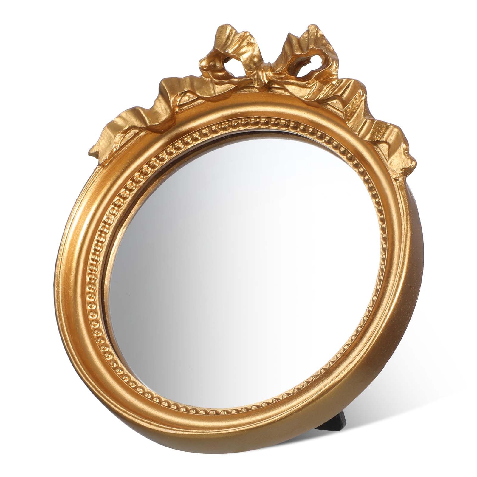 Miroir décoratif vintage avec cadre doré