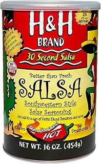 30 Second Salsa Seasoning Mix - Hot, (16-oz. Can Makes 26, 15-oz. Batches of Salsa, 1.15-Each)