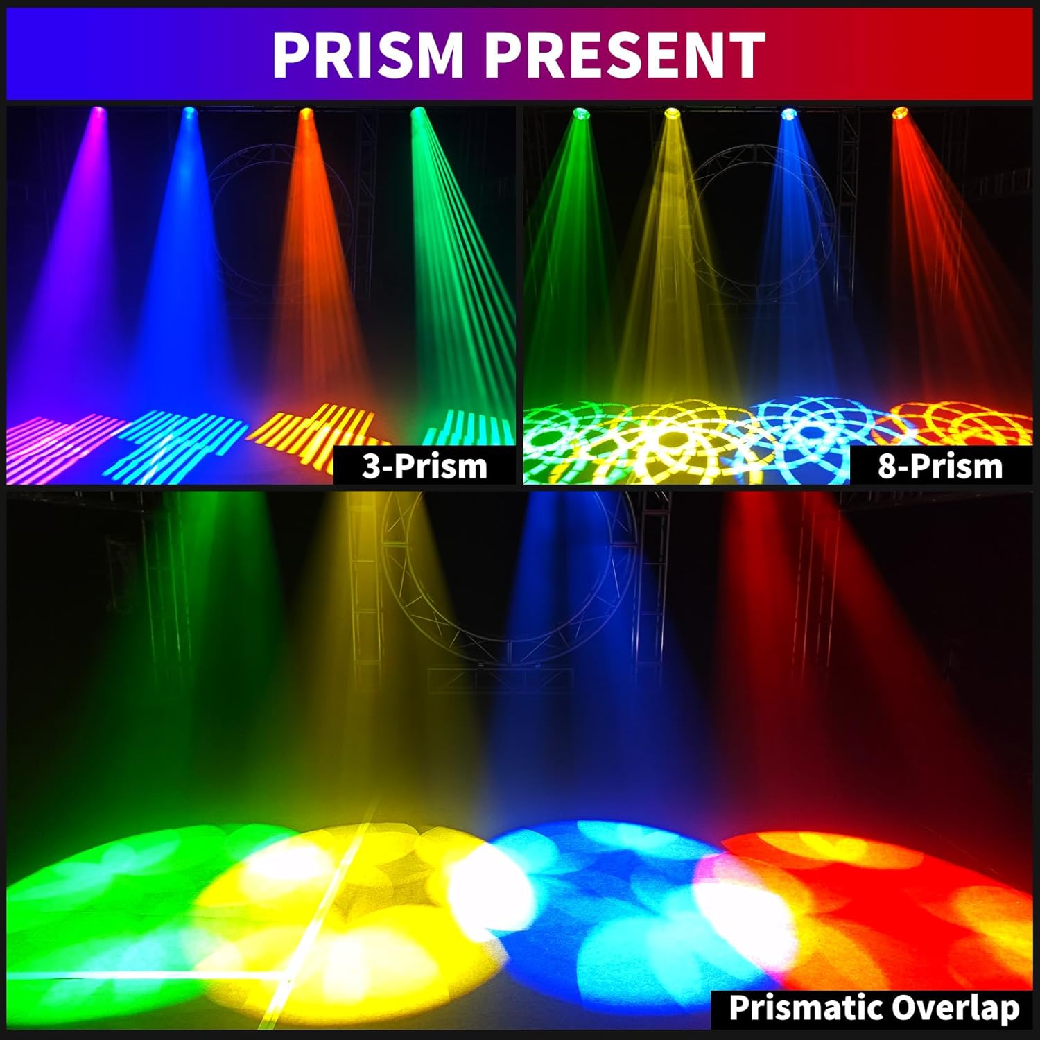 DJCLUB PRO480BSW Prism Effects