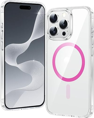 Miniatura 211 de Fntcase Funda para iPhone 15 Plus y 14 Plus de 6.7 pulgadas, magnética, a prueba de golpes de grado militar, antiamarilleo, delgada, protectora