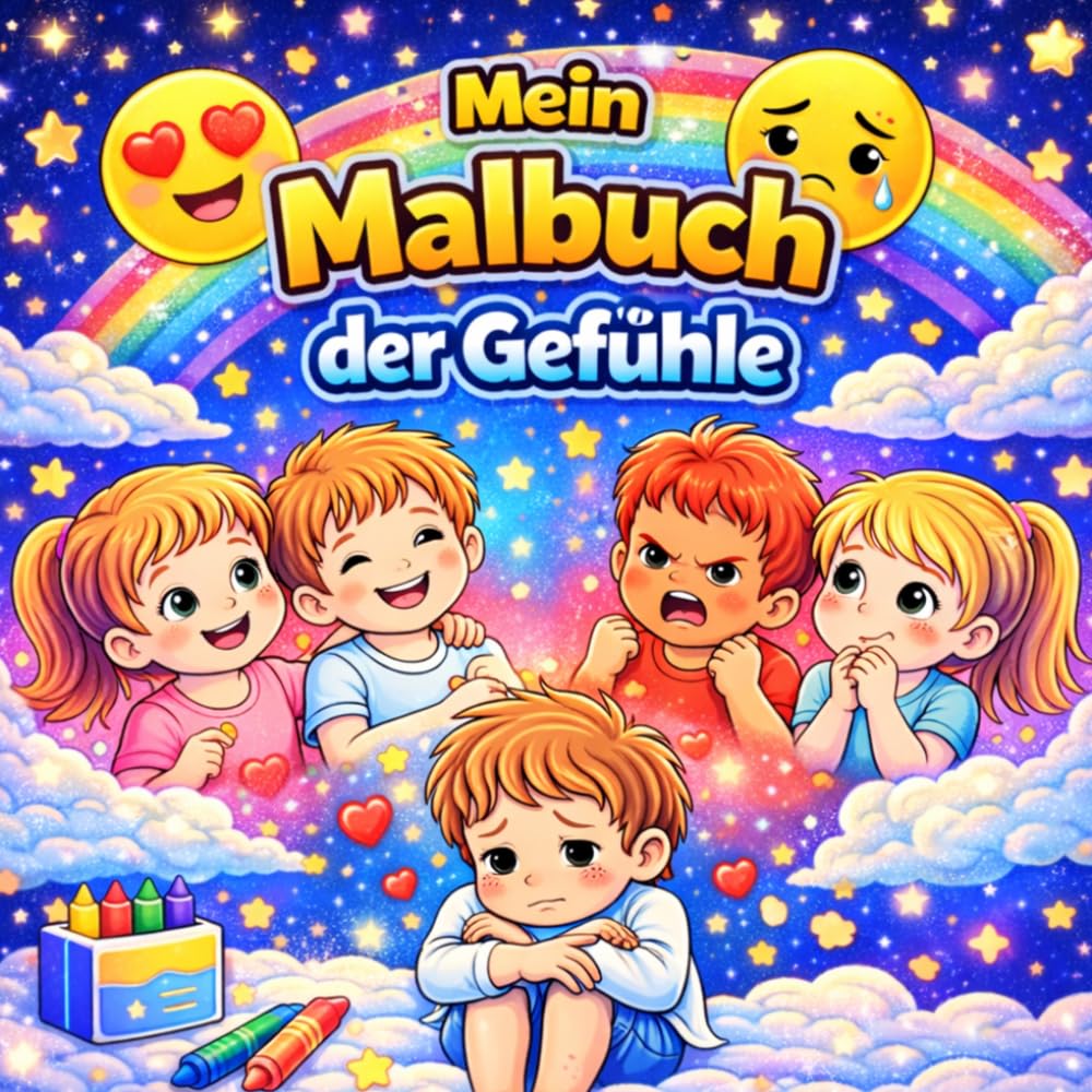 Mein Malbuch der Gefühle
