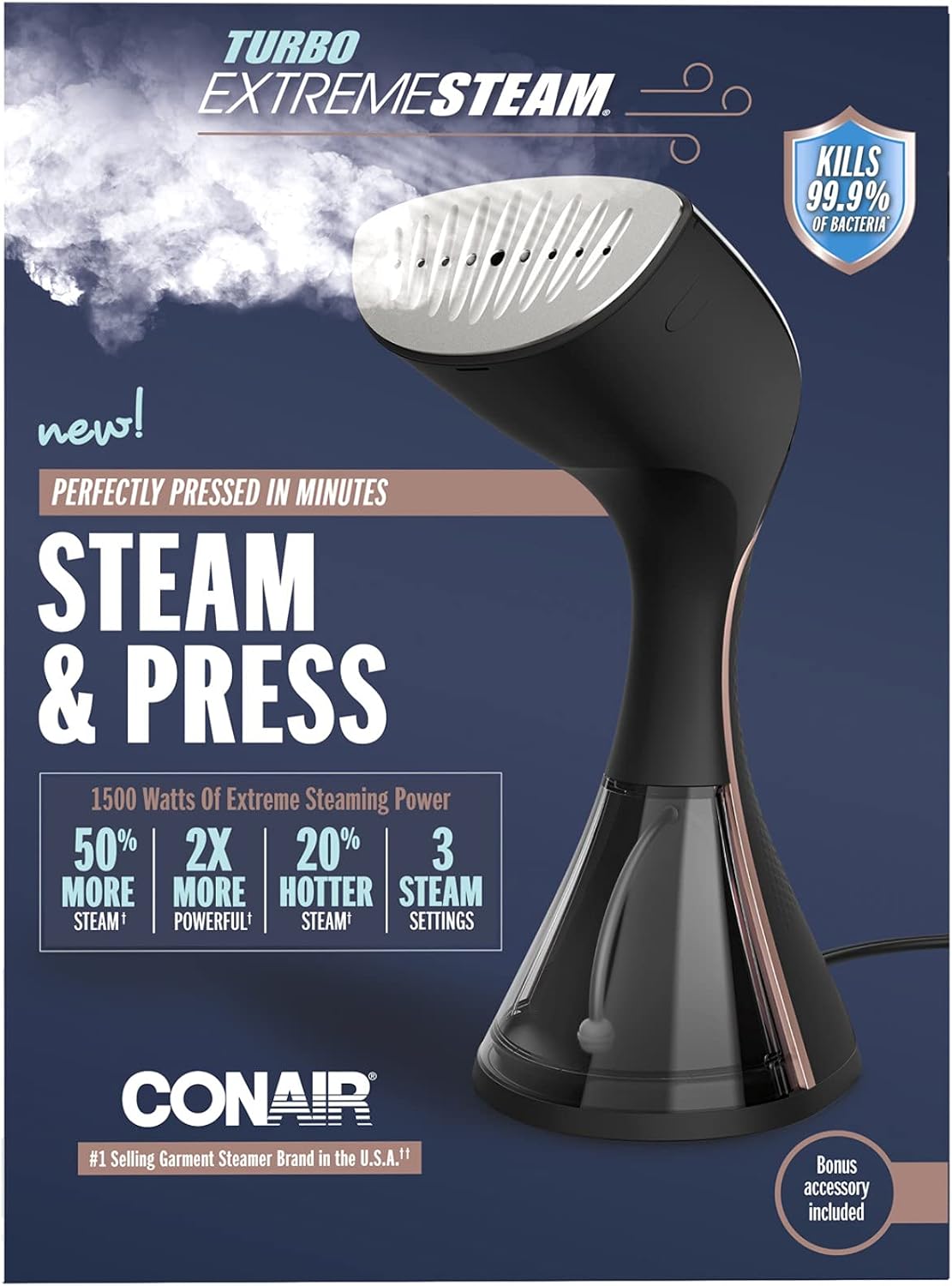 Conair Turbo Extremesteam Gs54 Garment Steamer