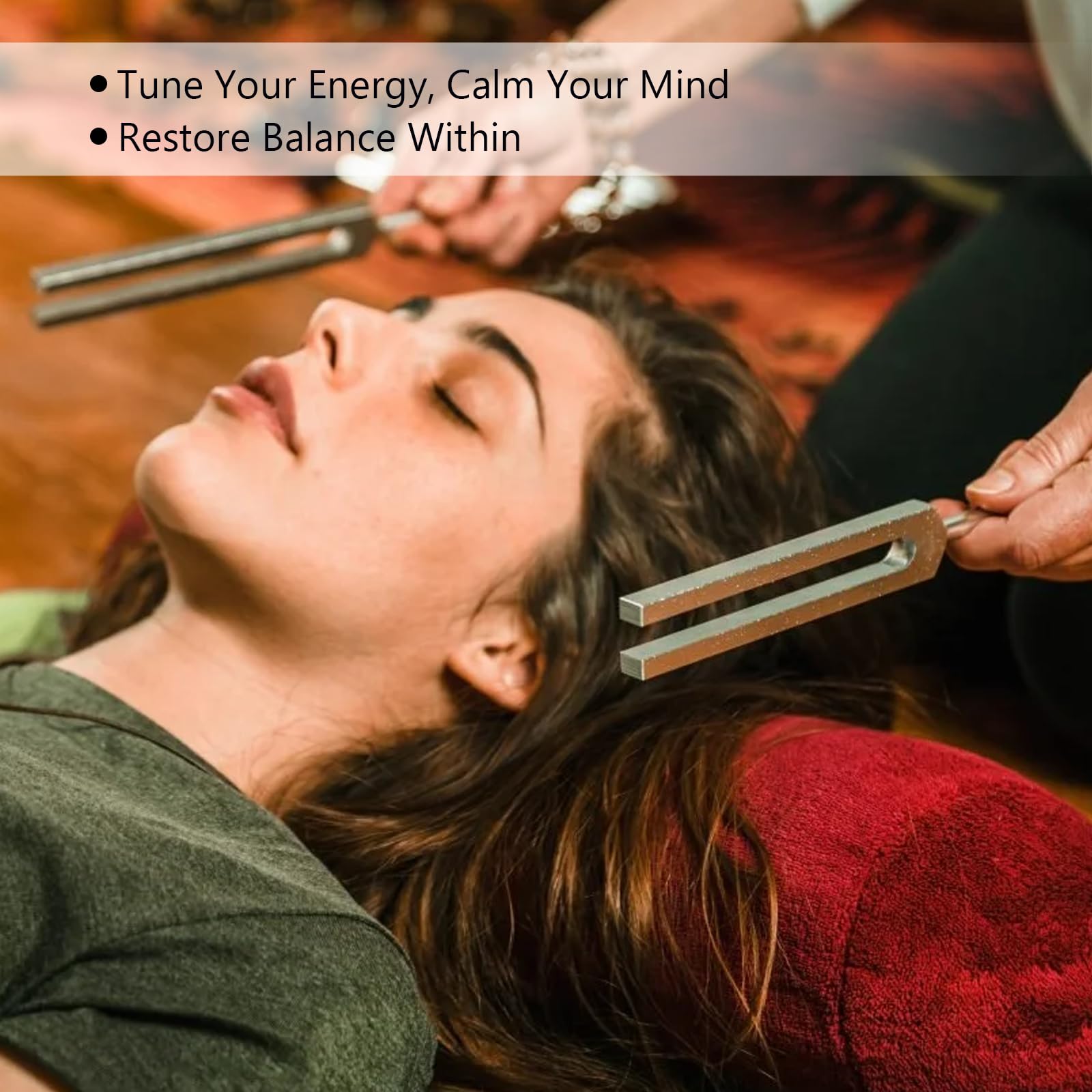 Amazon.com: 6-Piece Tuning Fork Set for Sound Healing & Meditation