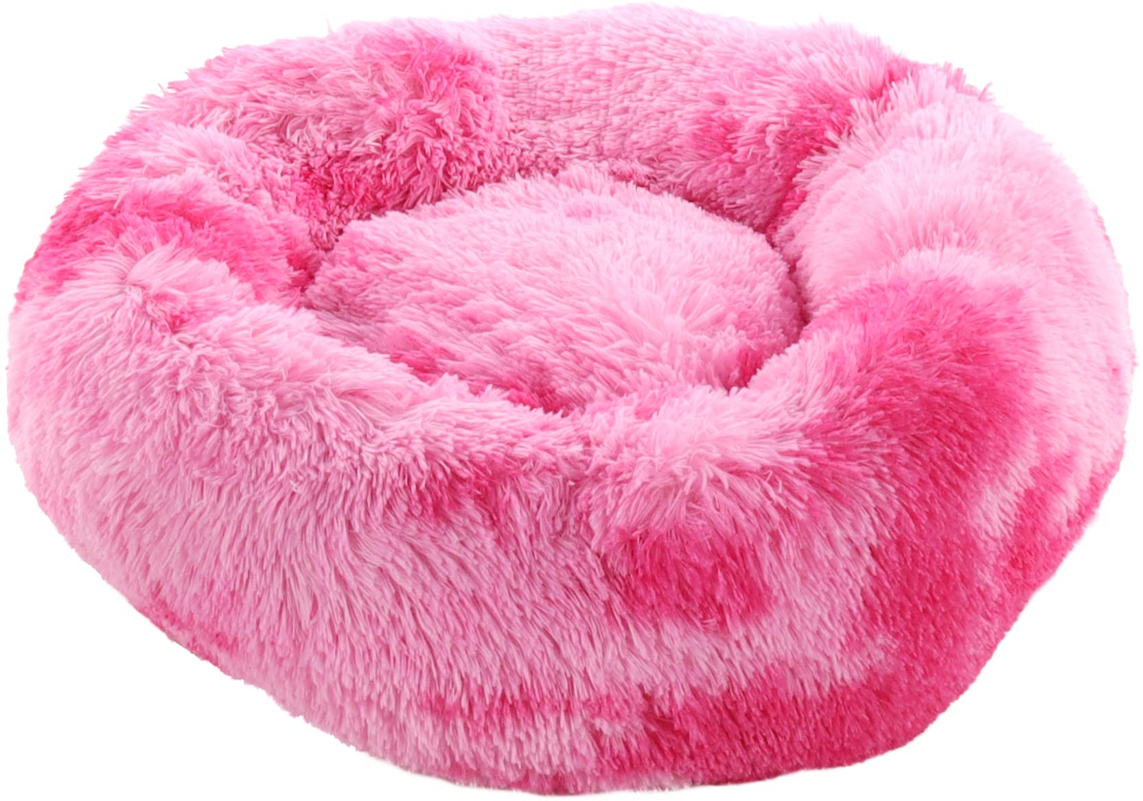 PANIER DEMI ROND ROSE 50CM