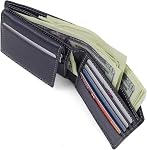 Timberland Cuir véritable pour hommes RFID Blocking Passcase Security Wallet Bi-Fold Wallet