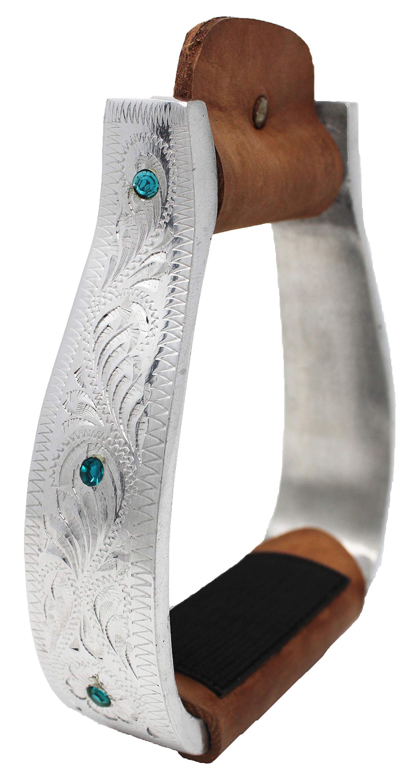 Étriers d'équitation en inox 12 cm - HKM