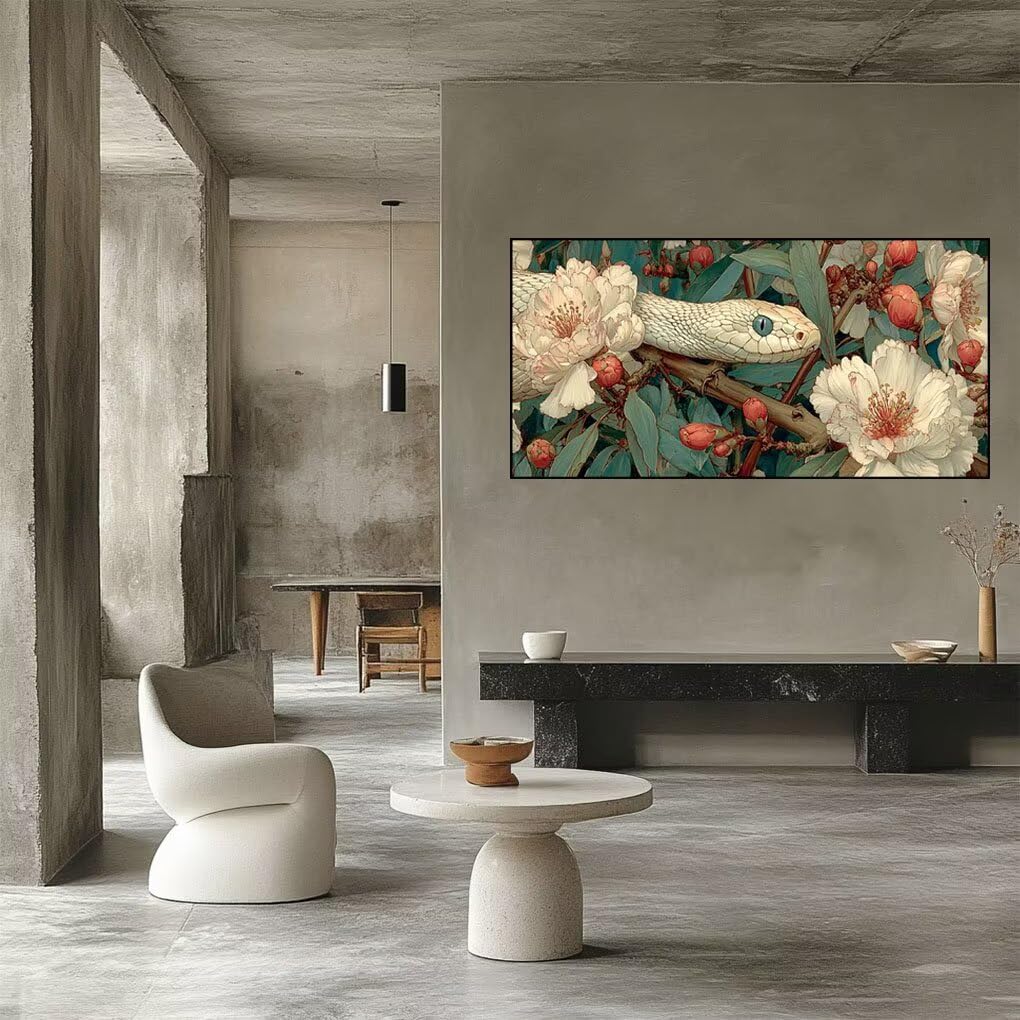 Diamentowe zestawy artystyczne, motyw węża, dla dorosłych, kwiaty, do malowania, 5D, DIY, kryształowe zestawy artystyczne, dla dorosłych, pełne wiercenie według numerów, 61 x 140 cm, haft krzyżykowy