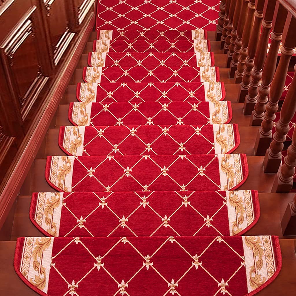 Wewnętrzny kwiatowy dywan bullnose bieżnik schodowy królewski tradycyjny samoprzylepny antypoślizgowy dywanik schodowy do marmurowych drewnianych schodów dekoracja elegancko zaprojektowane i łatwe w