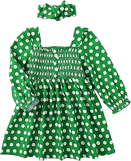 Vestido de princesa para meninas, chique, elegante, cargo, outono, inverno, bolinhas, manga comprida, vestido de princesa chique