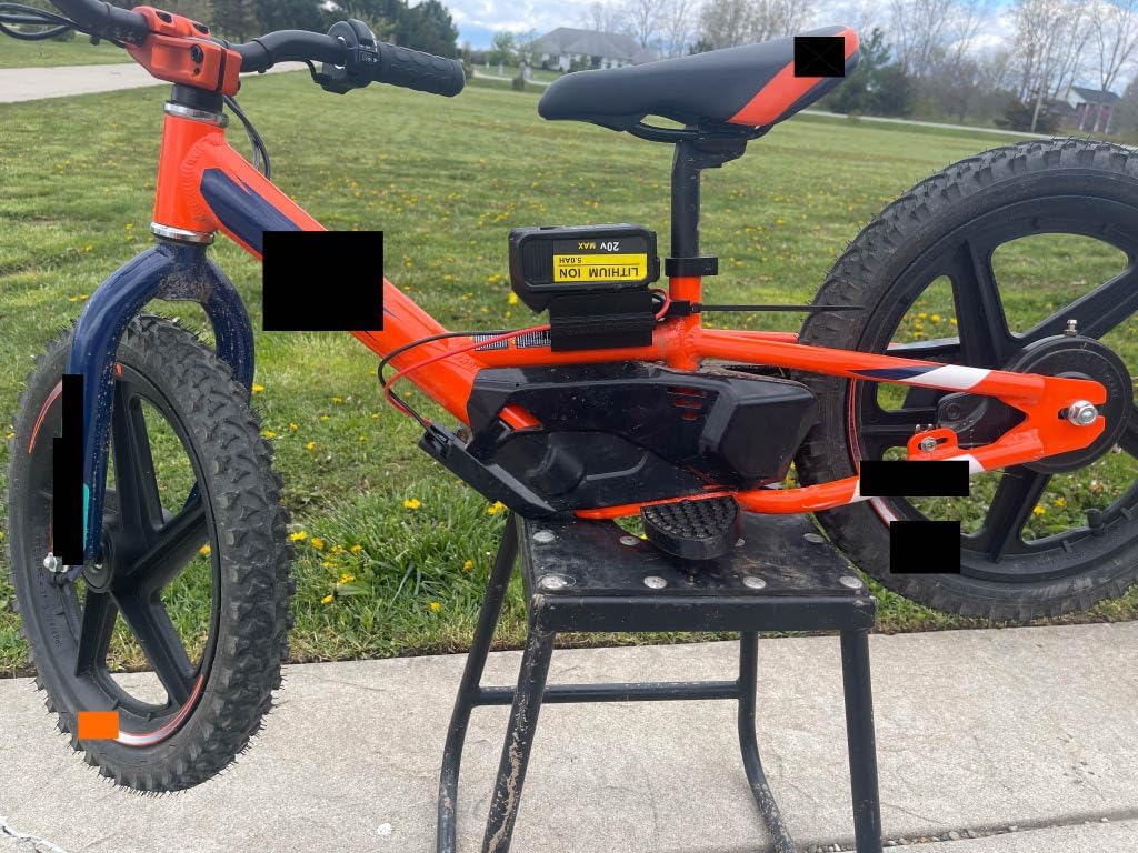 Battery Adaptor Compatible with Stacyc 16e/12e - Compatible with Dewalt 20V battery