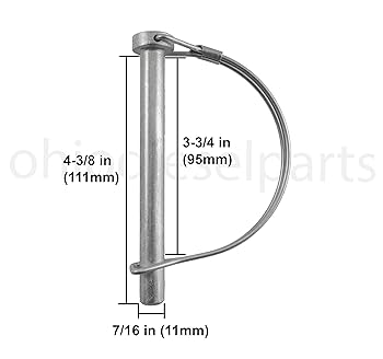 U.S.Aローリングス HPG3 Amazon.com: Stainless Steel PTO Round Shaft Locking Trailer