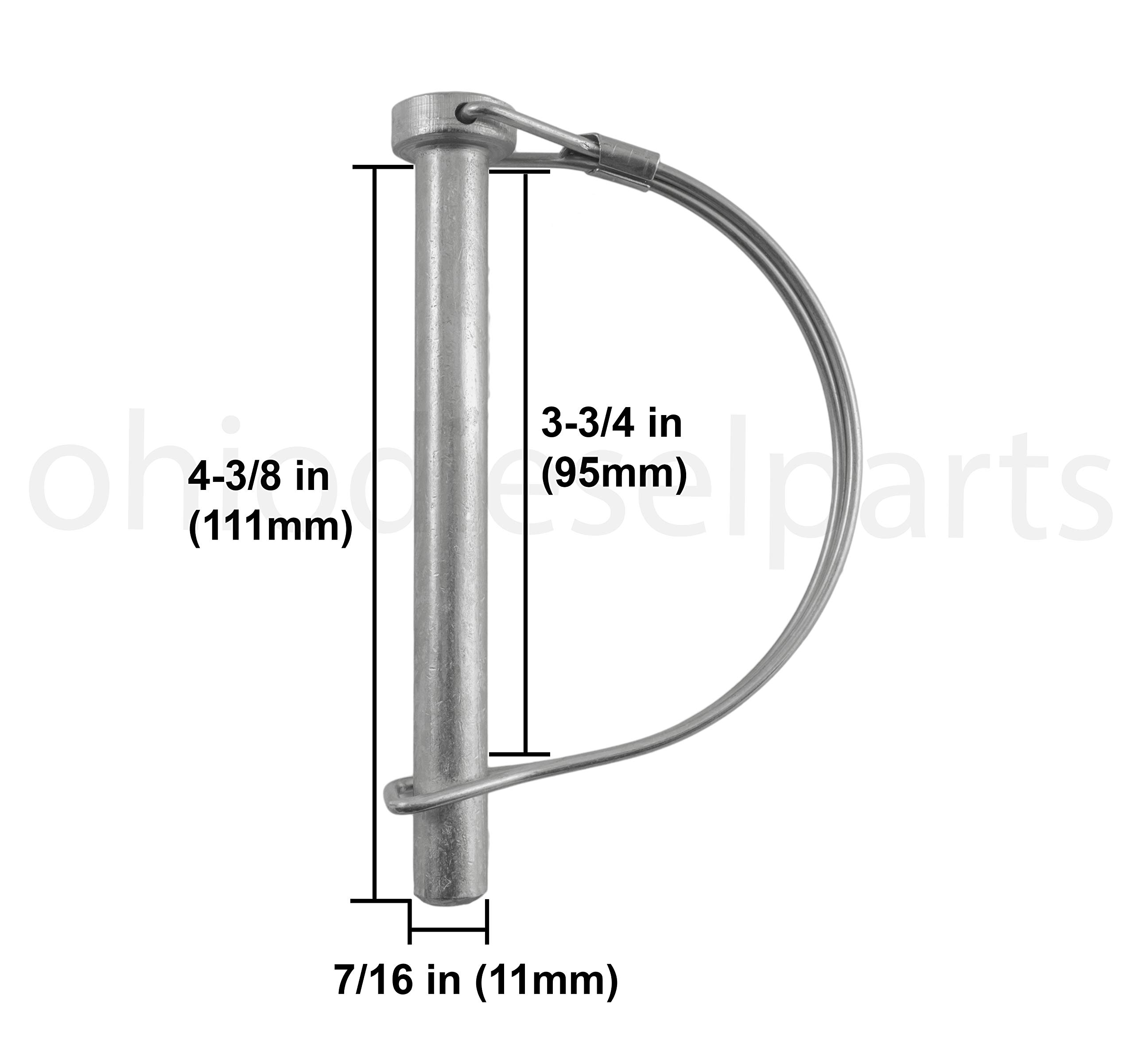 Pineページ PTO Shaft Locking Pin 7/16