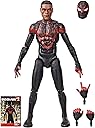 Marvel Legends Series Ultimate Miles Morales, Spider-Man Comics-Inspired Collectible 6-Inch Scale Action Figure with Character-Sized Comic Accessory