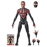 Legends Series Ultimate Miles Morales, Spider-Man Comics-Inspired Collectible 6-Inch Scale Action Figure with Character-Sized Comic Accessory