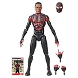 Legends Series Ultimate Miles Morales&comma; Spider-Man Comics-Inspired Collectible 6-Inch Scale Action Figure with Character-Sized Comic Accessory