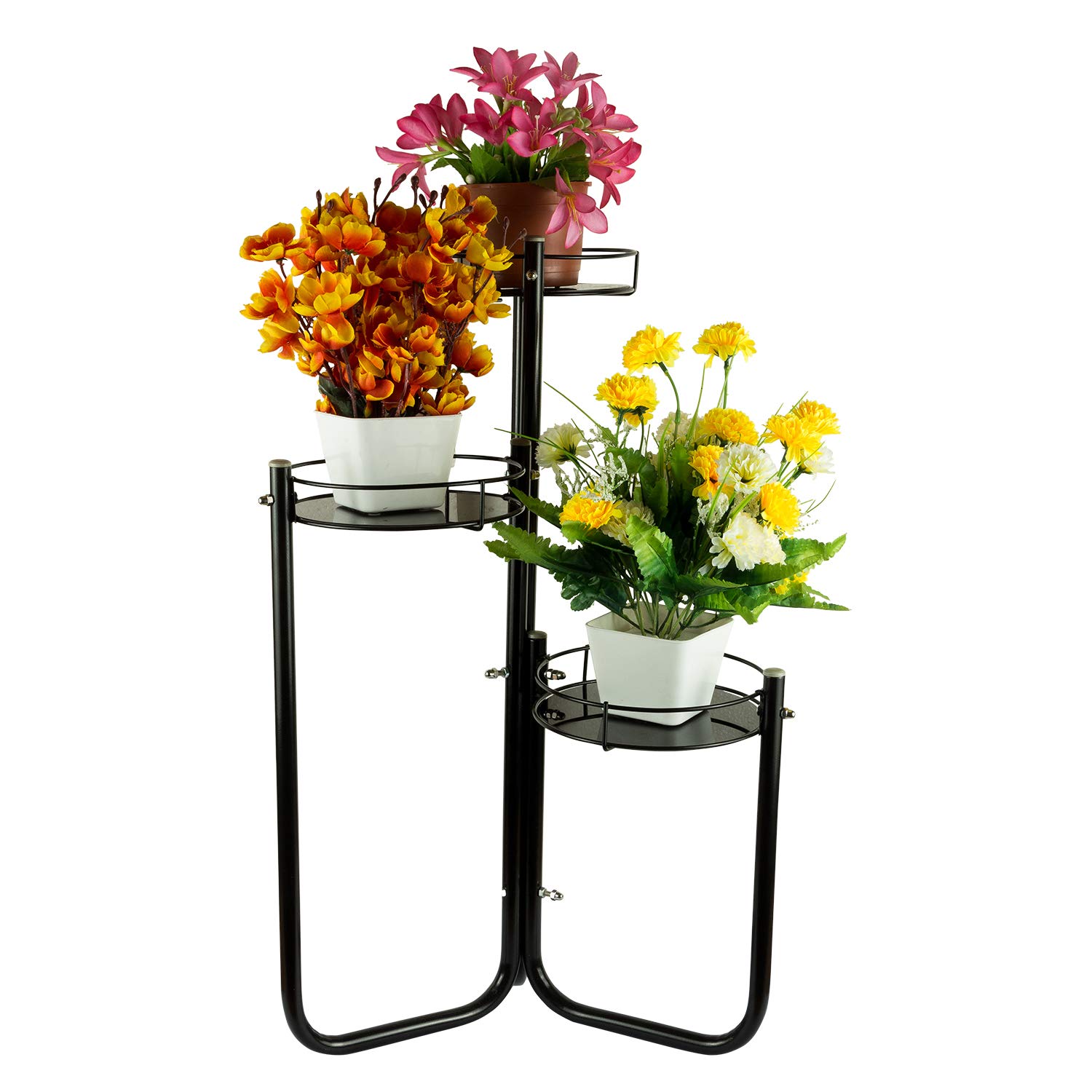 Raviraj Display Ikebana 3 Flower Pot Stand Amazon.in Garden & Outdoors