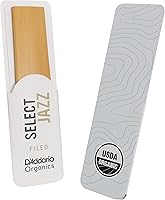 Vista 5 de D'Addario Organic Select Jazz Filed - Cañas de saxofón alto - Cañas de saxo - Selladas individualmente - 3 Medium, paquete de 10