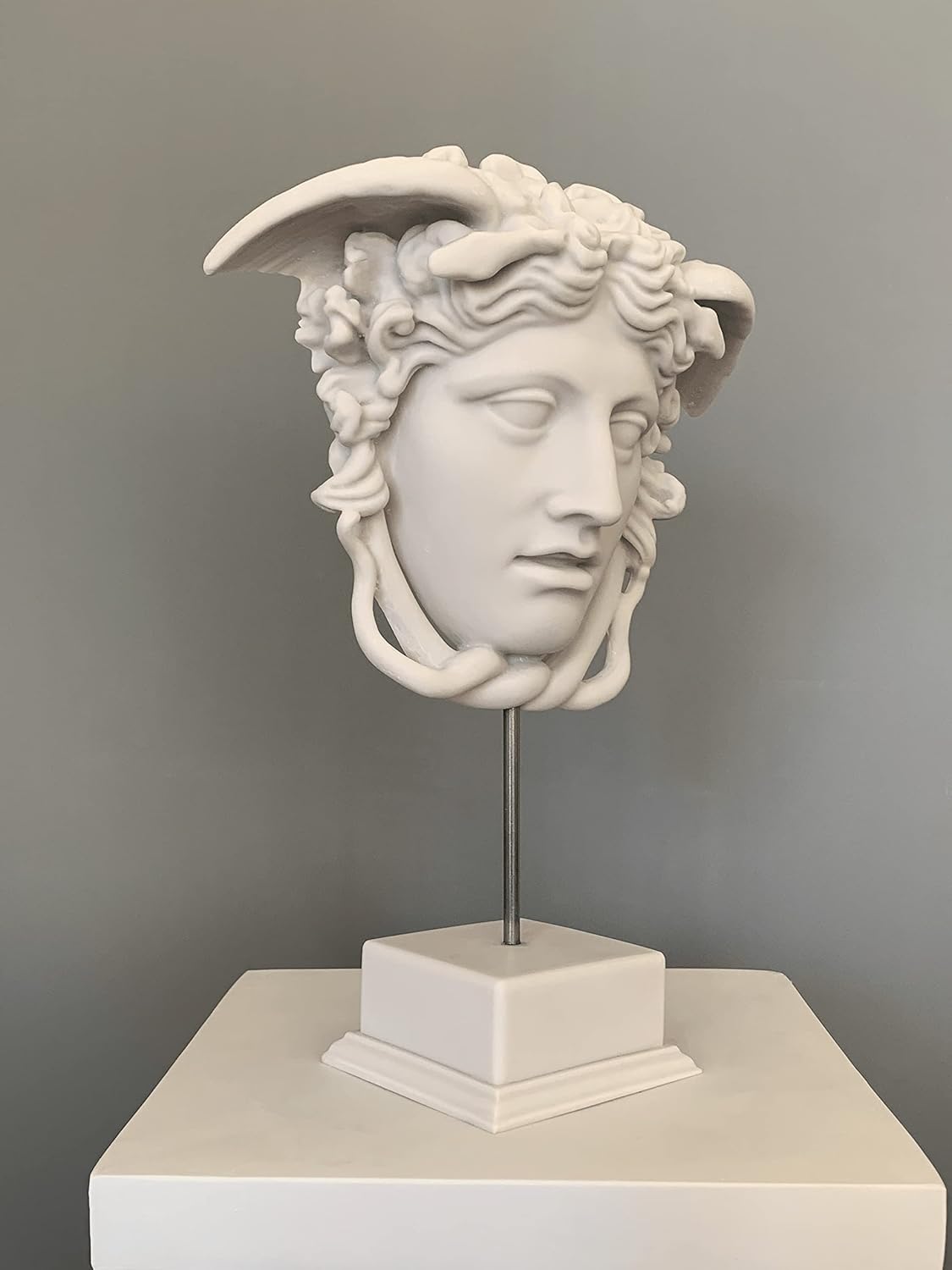Medusa Head Statue, 33cm Medusa Bust Sculpture, Greek Mythology Medusa Bust Statue, Medusa Decor