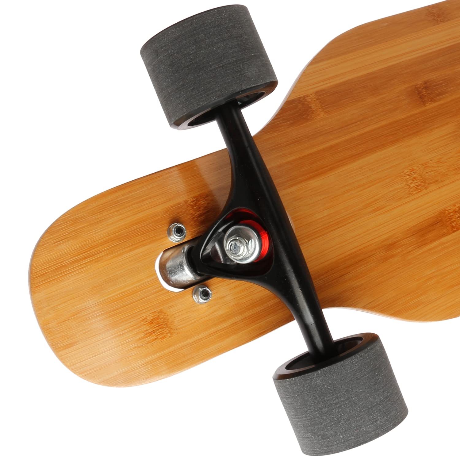 FunTomia Longboard Drop Through Cruiser 3 niveaux flexibles Roulement à billes Mach1 Speed