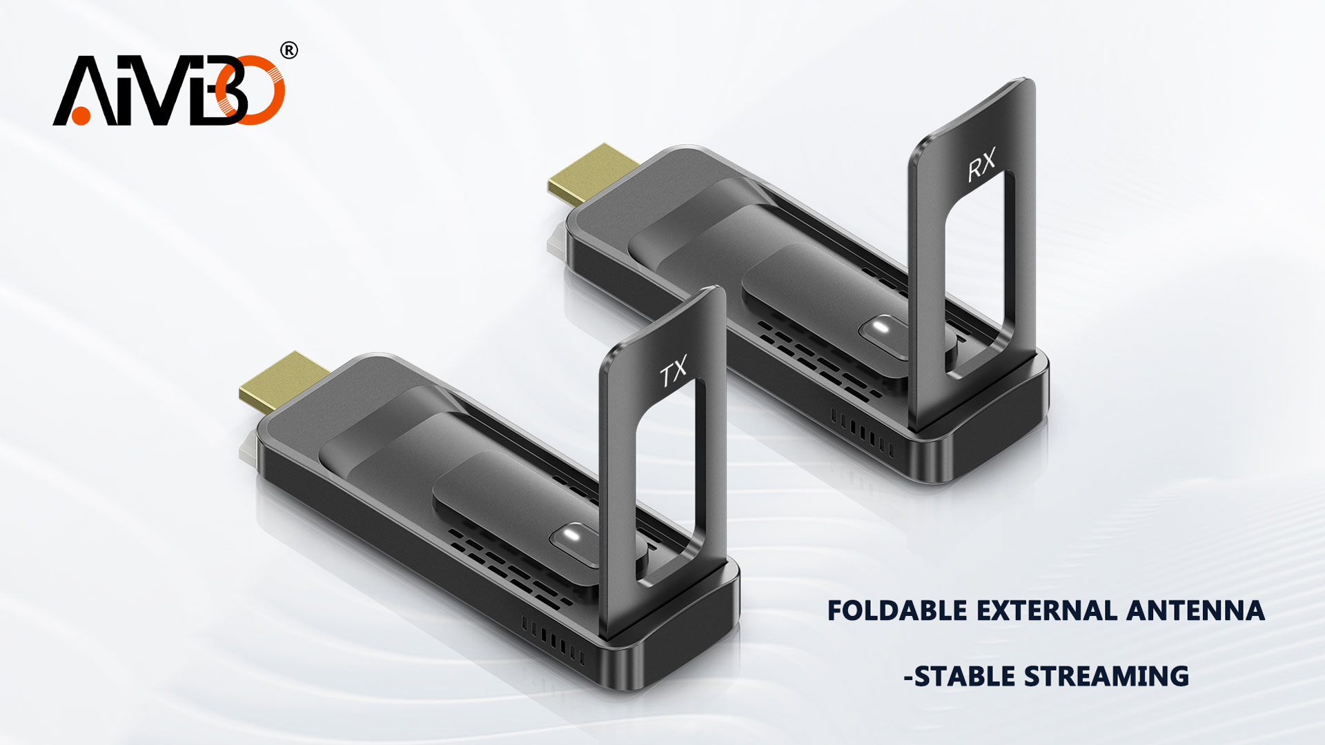 AIMIBO ワイアレスHD Transmitter & Receiver AIMIBO Wireless HDMI Transmitter & Receiver 4K@30Hz, VGA