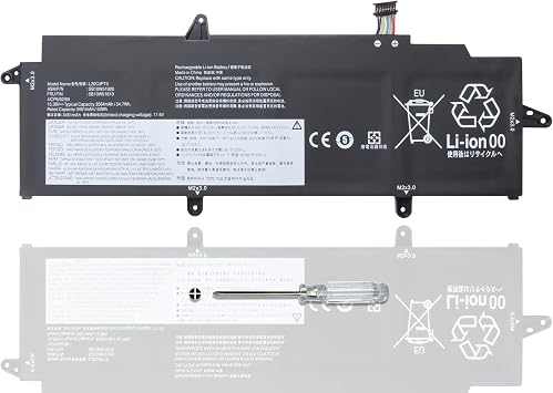 L20M4P73 L20C4P73 L20L4P73 L20D4P73 Laptop Battery for Lenovo ThinkPad X13 Gen 2 2021 Gen 3 2022 Series SB10W51921 SB10W51920 SB10W51919 SB10W51918 5B10W51819 5B10W51820 15.36V/54.7Wh/3564mAh/4-Cell