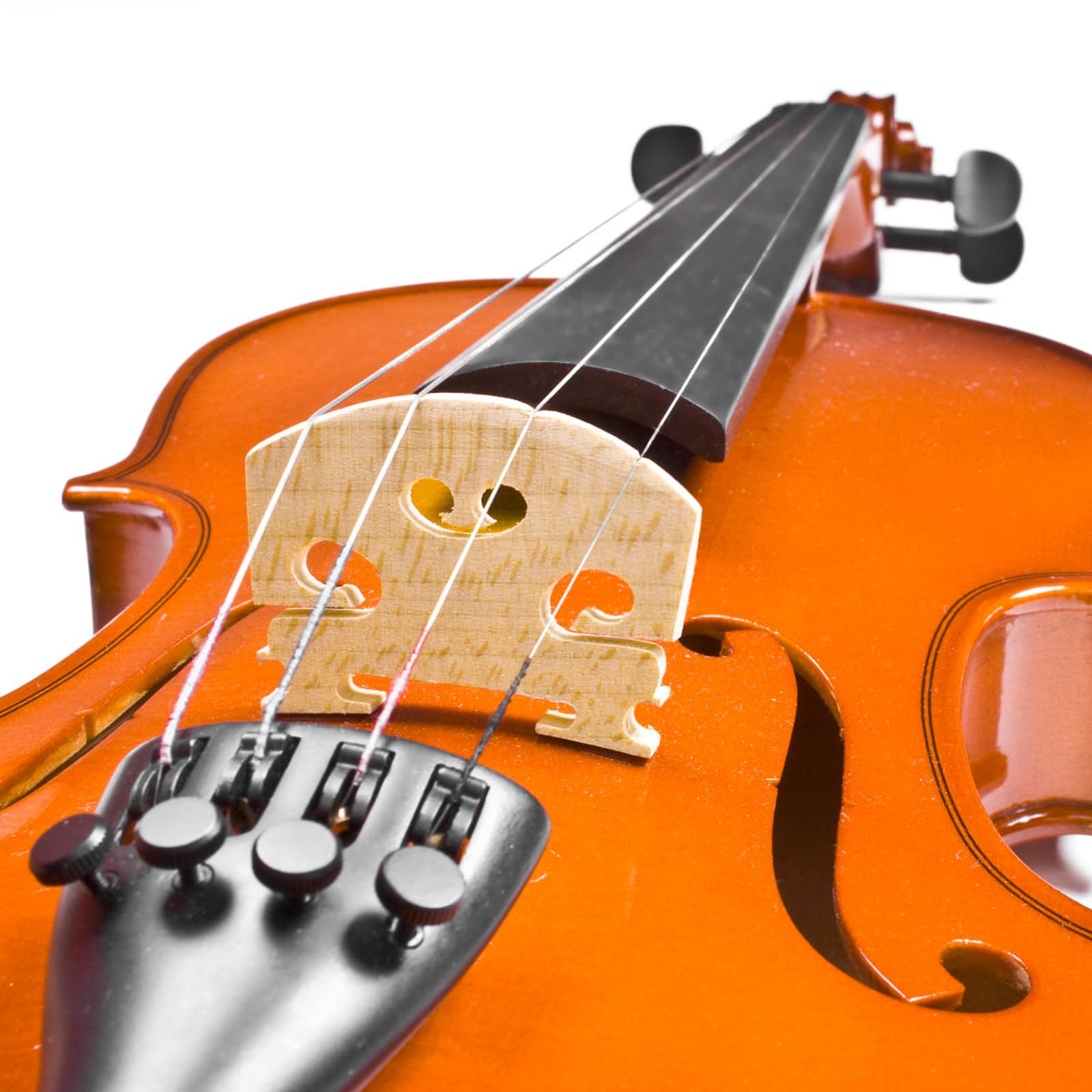 Ponti Per Violino 4/4 In Legno Di Acero - 5 Pezzi | Ricambio Qualità Sonora - Foto 4