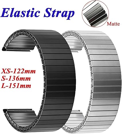 HBGRVCKS Bracelet De Montre élastique En Acier Inoxydable, 10