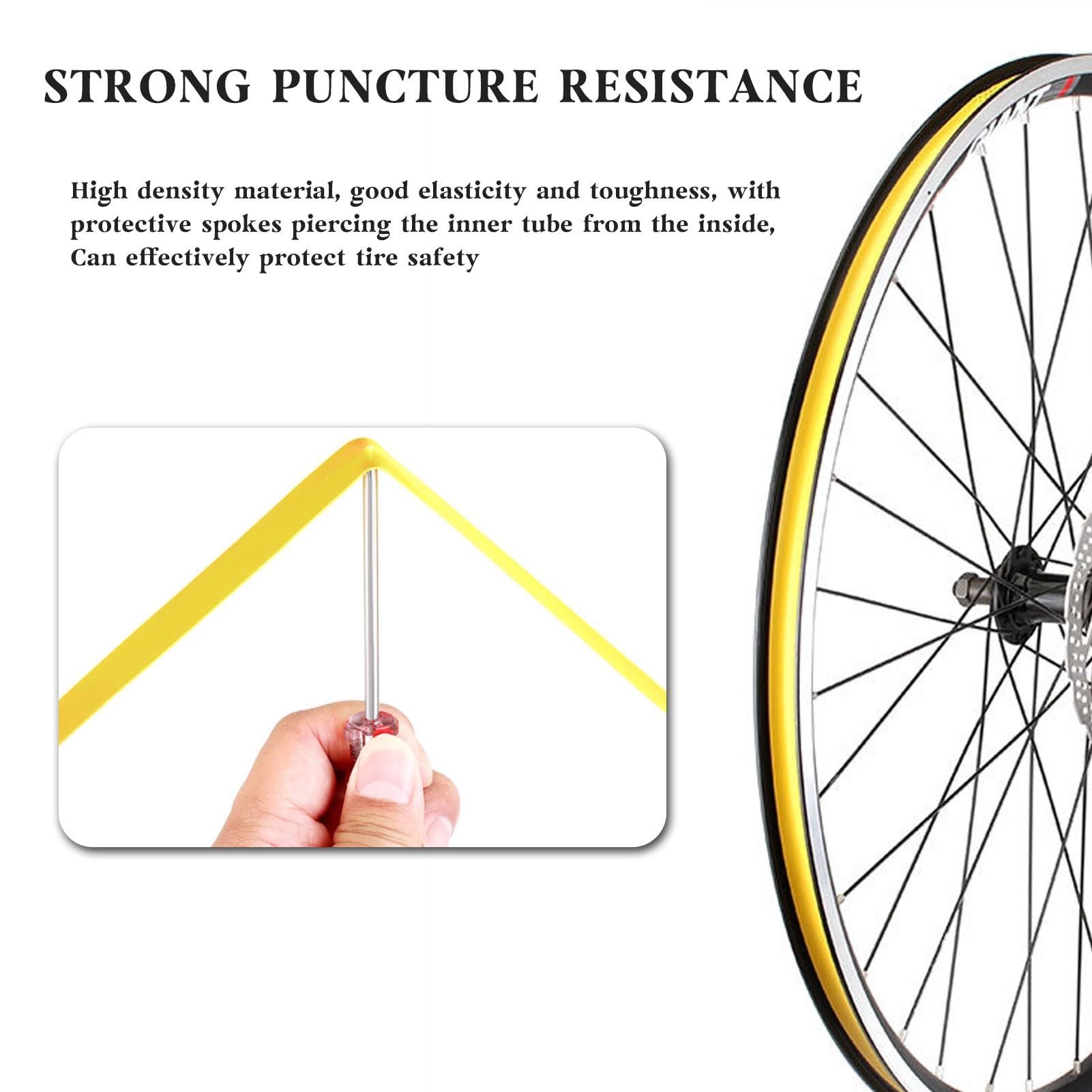 Ruote MTB 27.5/29ER da 26", Cerchi in Lega A Doppia Parete con Sgancio Rapido, Perno Passante 32 Fori Anteriori 2 Posteriori 4 Cuscinetti Freni A Disco Ruote da Ciclismo