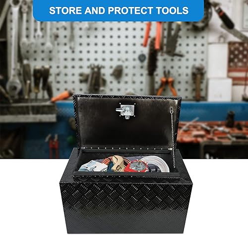 Miniatura 96 de 48 pulgadas de largo x 15 pulgadas de ancho x 15 pulgadas de alto, caja de herramientas para camioneta, caja de herramientas, almacenamiento