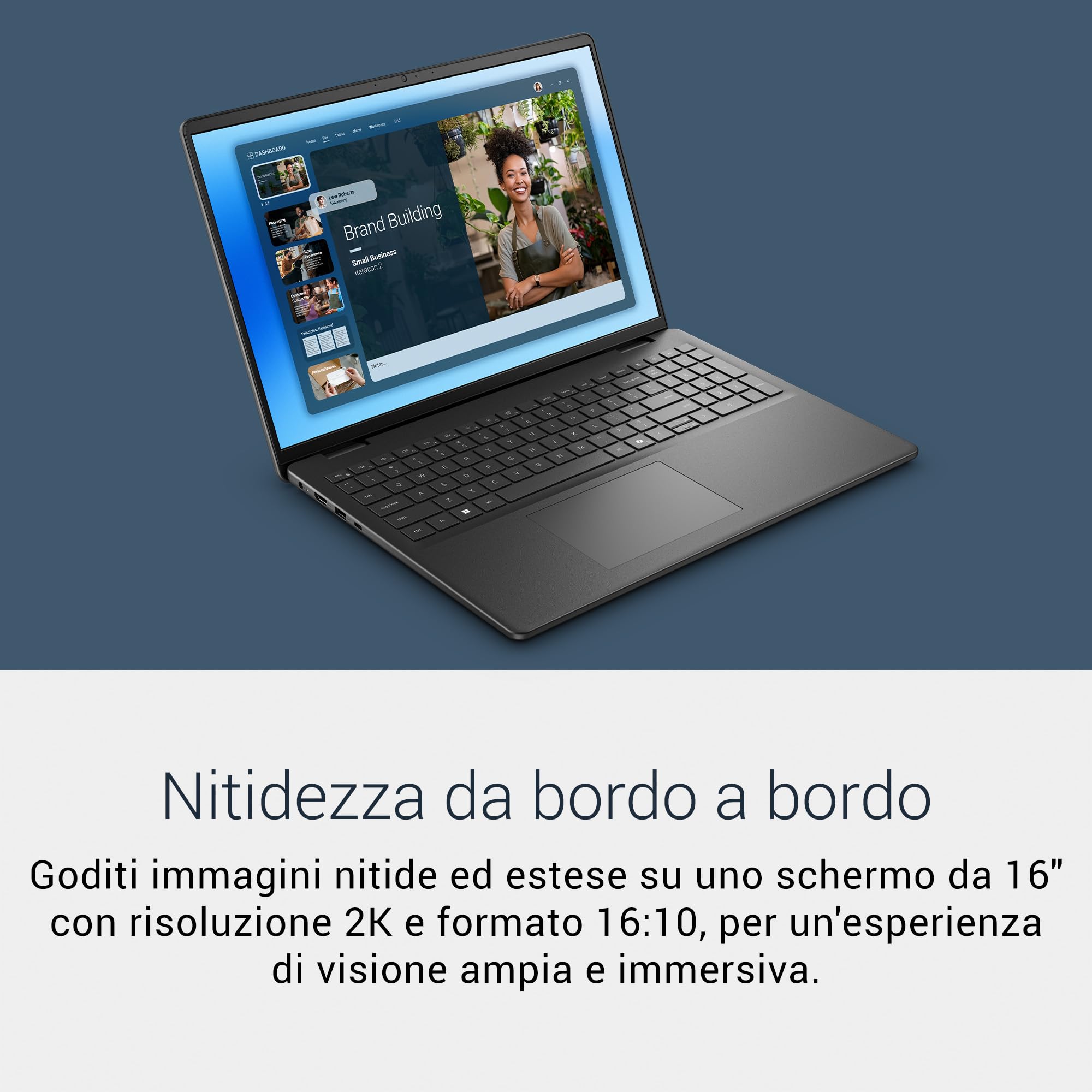 Dell 16 Laptop - Intel Core 7 150U, 16GB RAM, 1TB SSD