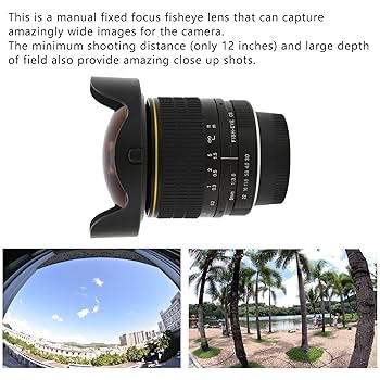 8レンズカメラ Amazon | 8mm f3.0超広角フィッシュアイレンズ 180広角固定焦点